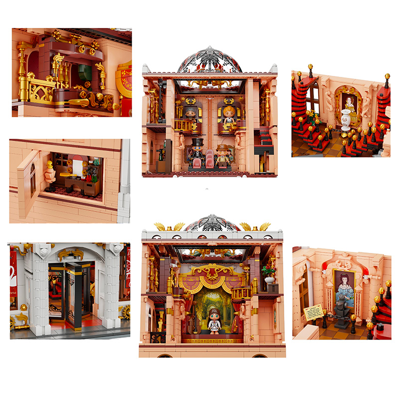 Retro Series Pantasy The Opera Building 36cm